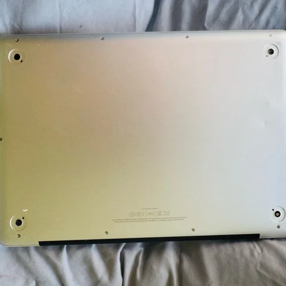 Apple Silver MacBook Pro Laptop with Iconic Design